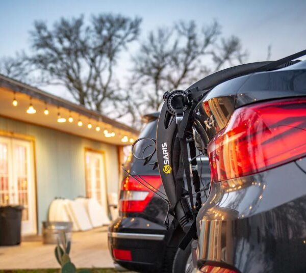 Saris Bones 2 Bike Rack // Pros and Cons of Trunk-Mounted Bike Racks