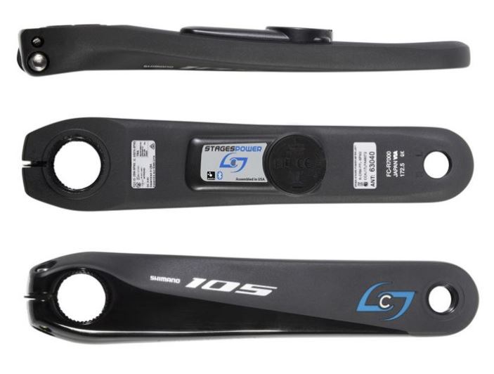 Stages Cycling Shimano 105 Gen 3 L Power Meter Crank Arm