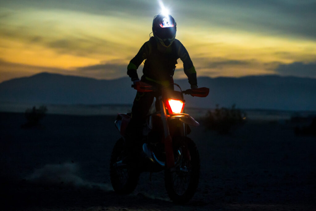 Night Riding with Mountain Bike Helmets