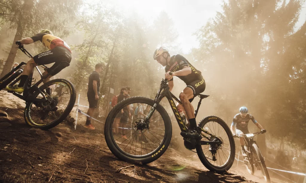 Rolling Efficiency of Cross Country Bike Tires